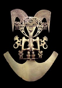 Bird pectoral, Popayan, gold alloy, AD100-1600, Copyright the Trustees of the British Museum